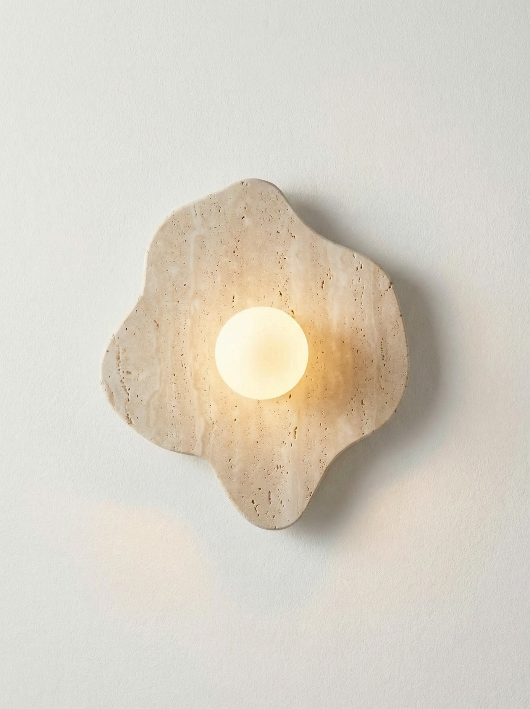 Paris | Travertine Wandlamp