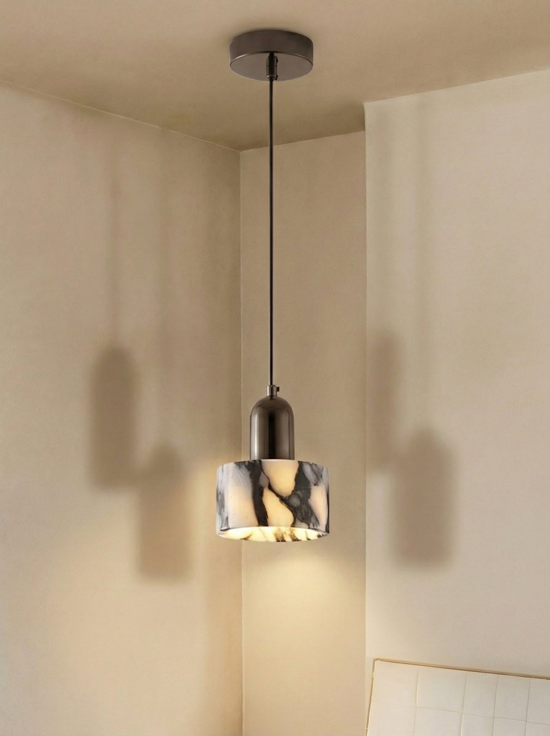 Jul | Marmer staal hanglamp