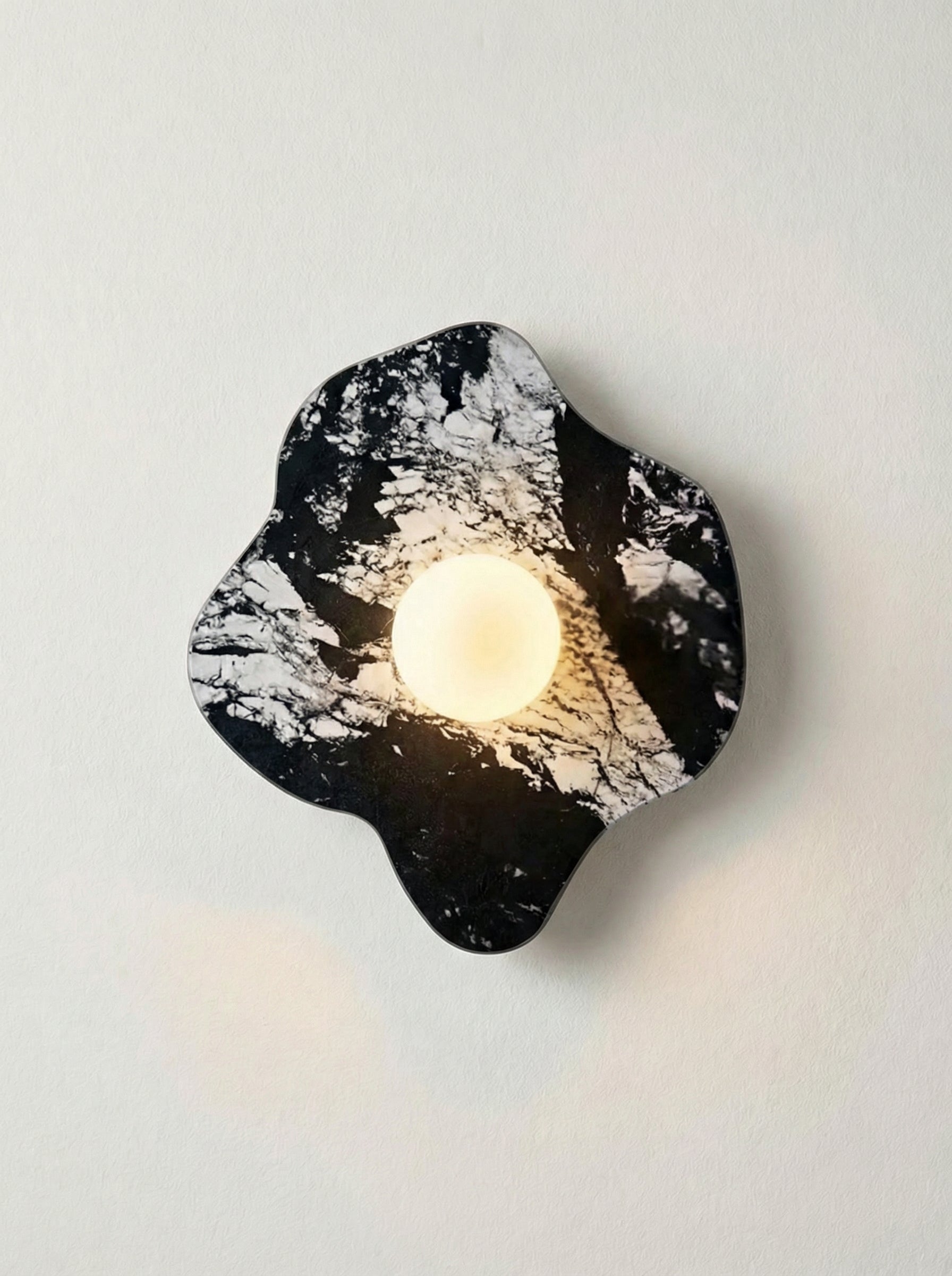 Paris | Bulgari zwart marmer Wandlamp