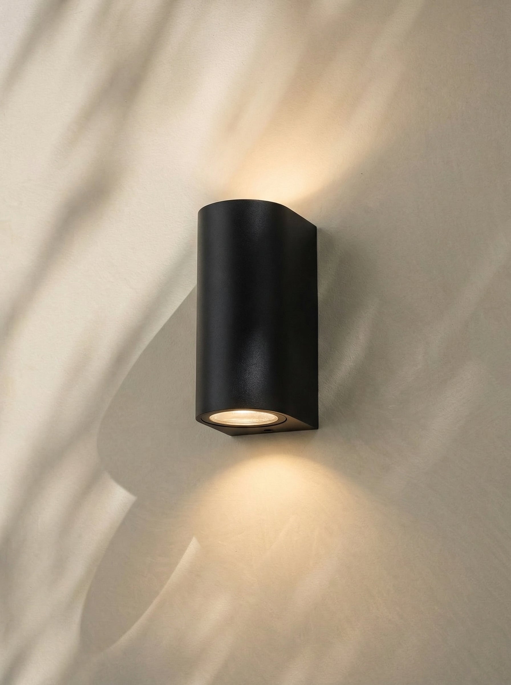 Nero | Moderne in/outdoor ronde Wandlamp