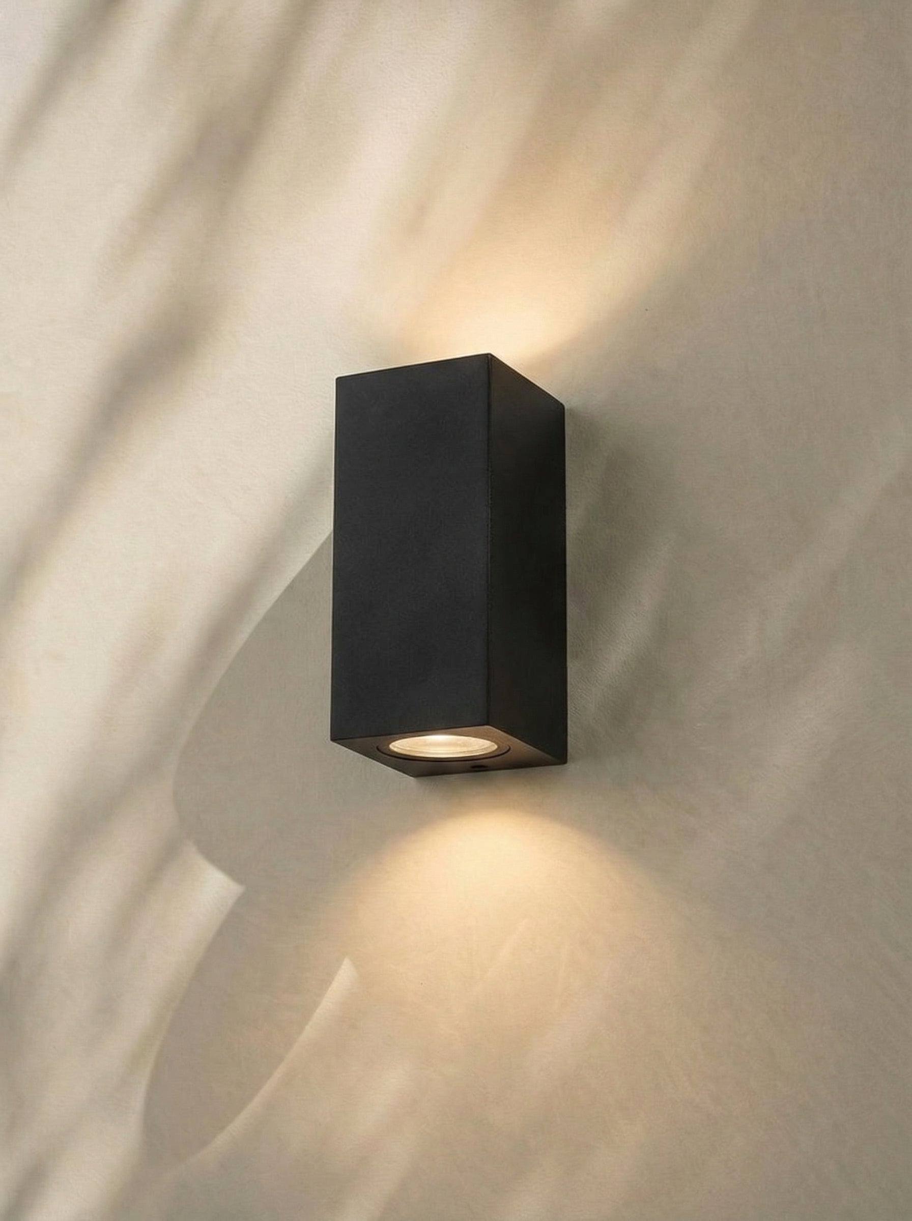 Nero | Moderne in/outdoor vierkante Wandlamp
