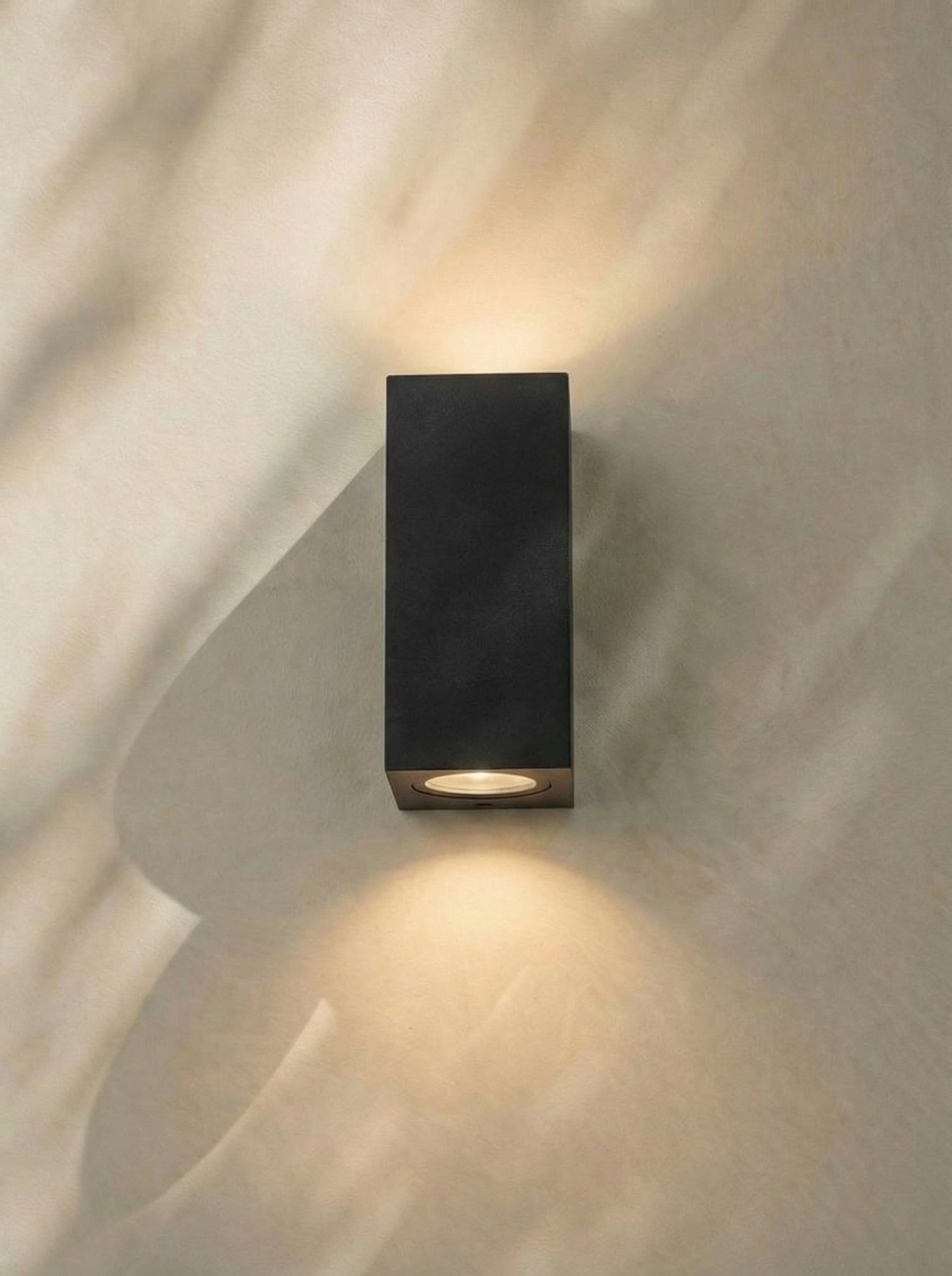 Nero | Moderne in/outdoor vierkante Wandlamp