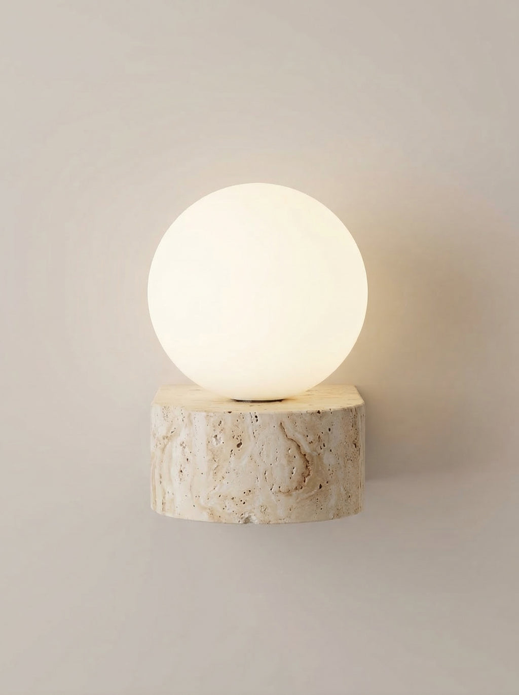 Sorell | Travertine Wandlamp