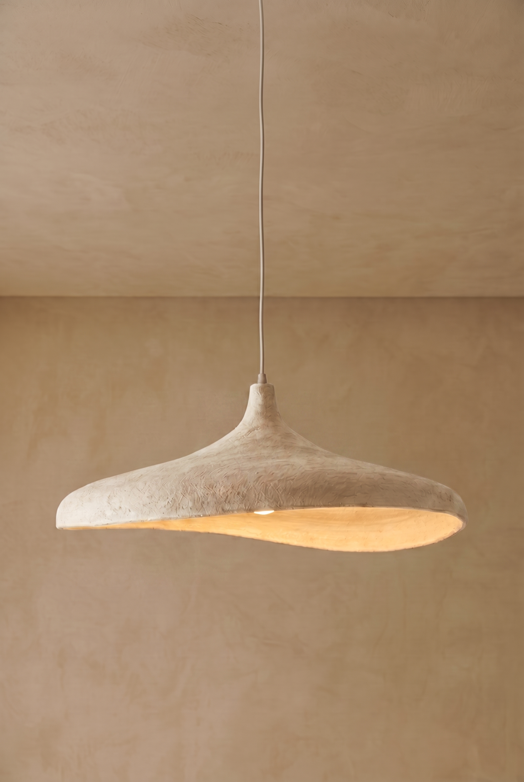 Sora | Wabi-Sabi Hanglamp gebroken wit
