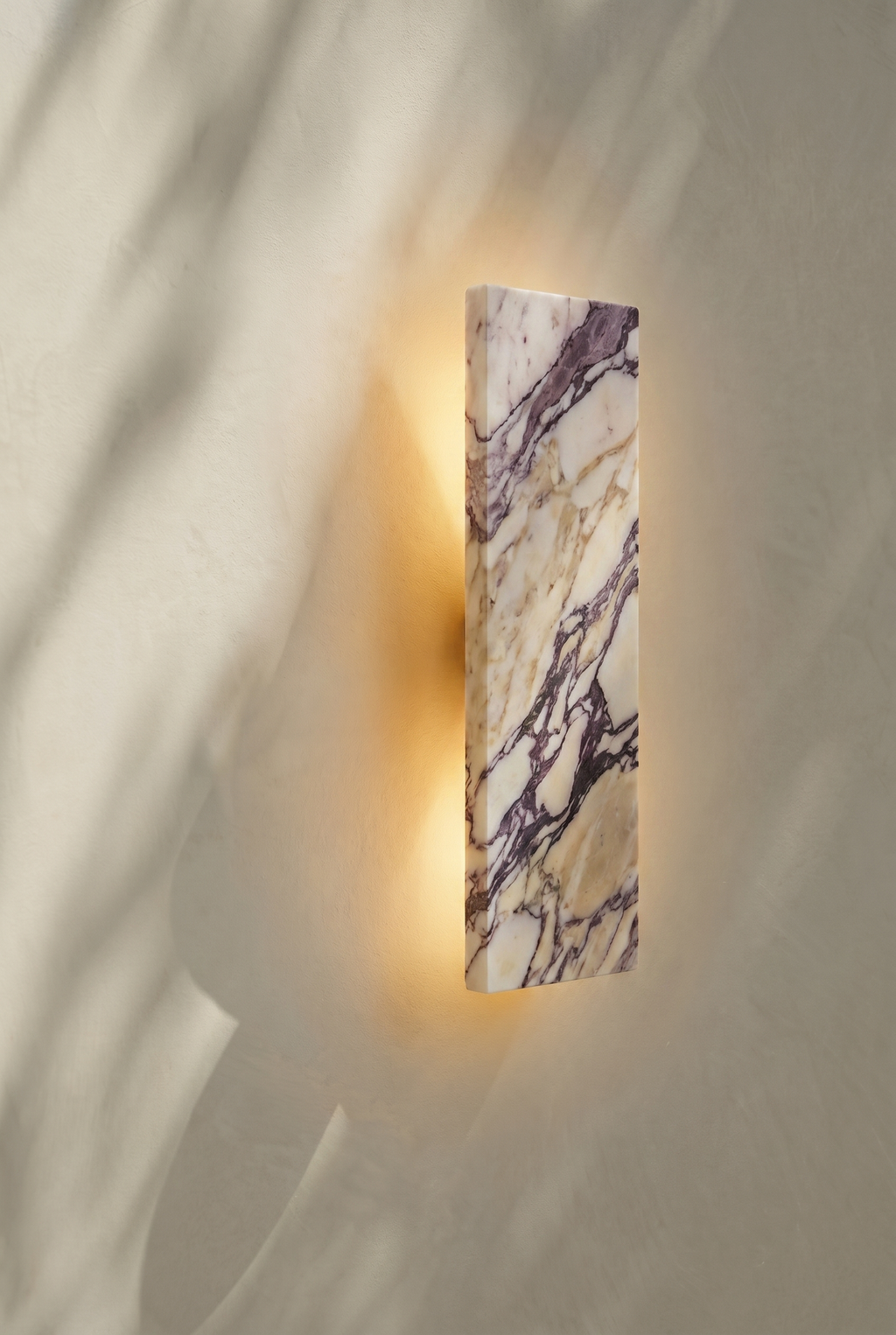 Tropez | Calacatta Viola in/outdoor wandlamp