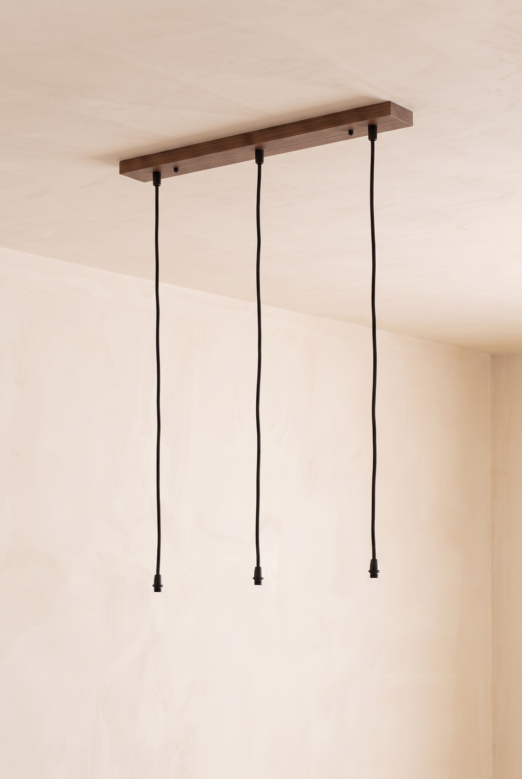 Stijlvolle Houten Plafondplaat (4-lichts) – Creëer je eigen unieke hanglamp