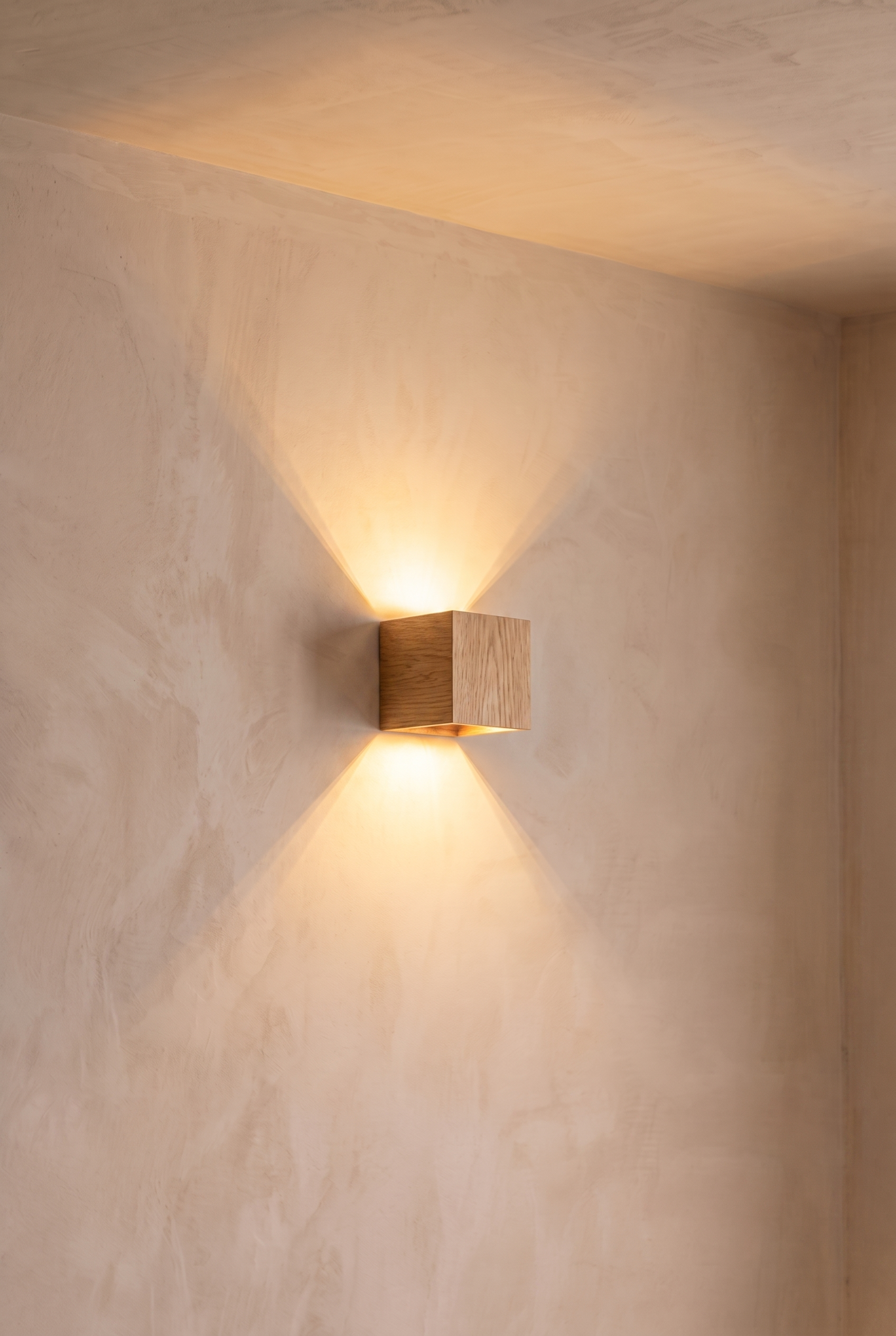 Merlis | wandlamp eikenlook