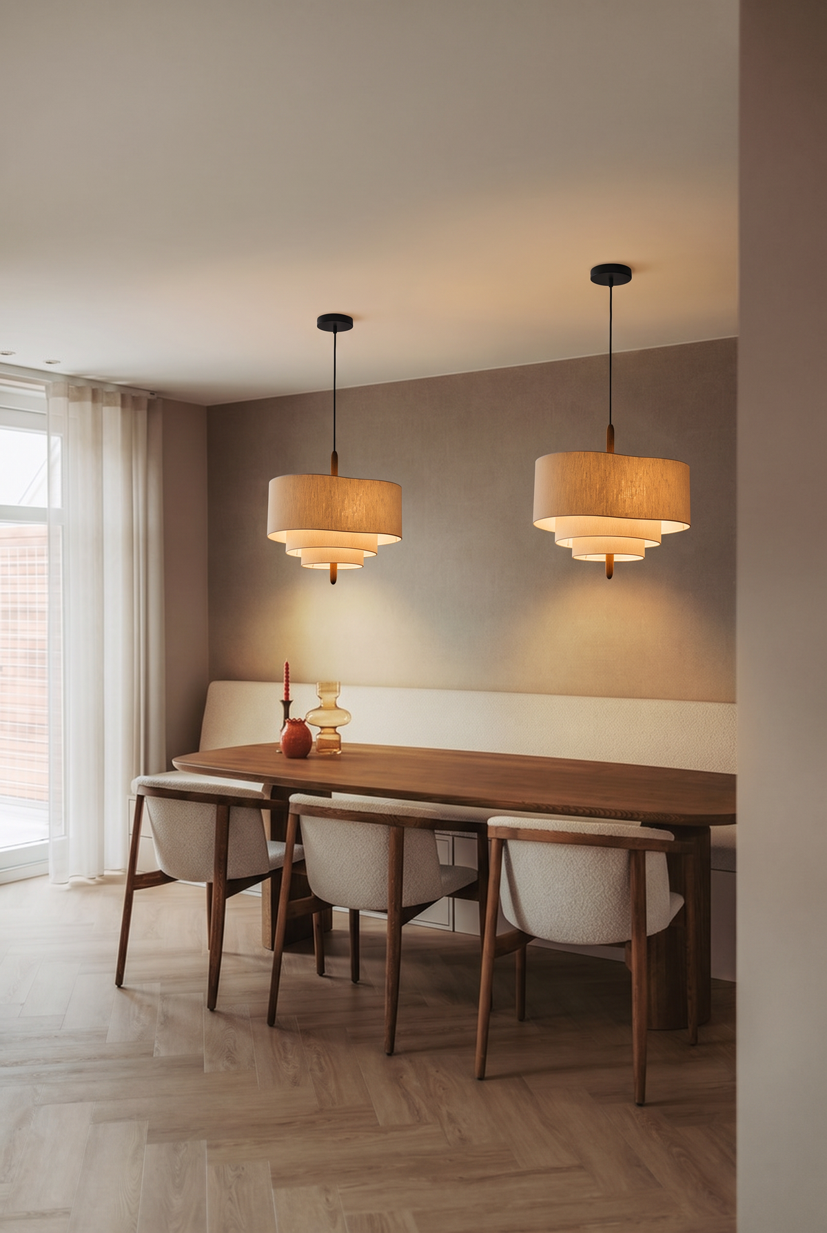 Miyaki - hanglamp linnen