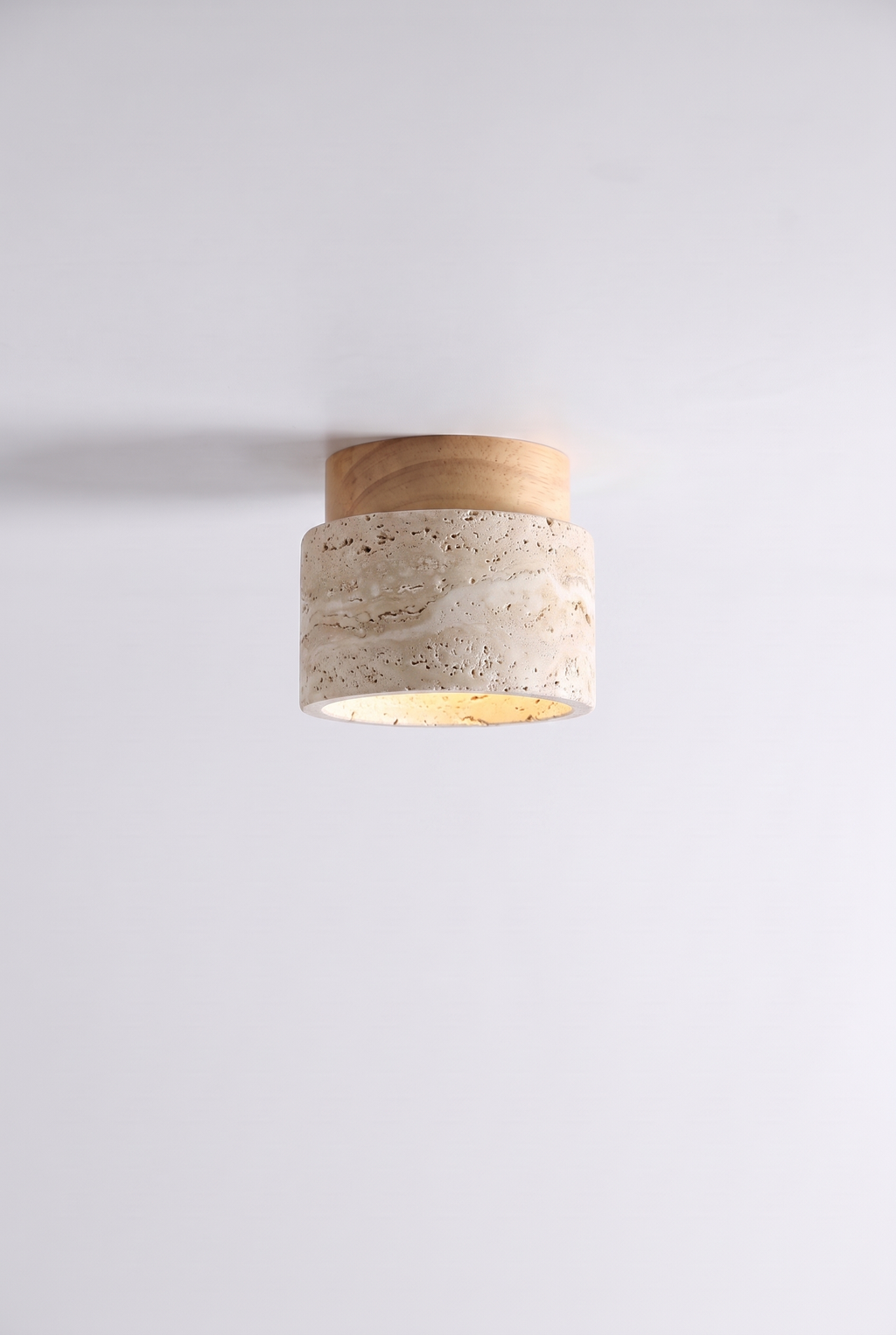 Mito | Deckenlampe aus Travertin